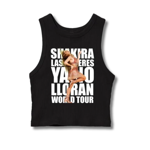 Musculosa crop Shakira Las mujeres ya no lloran Tour #2