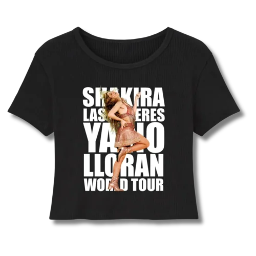 Baby Tee Shakira Las mujeres ya no lloran Tour #2