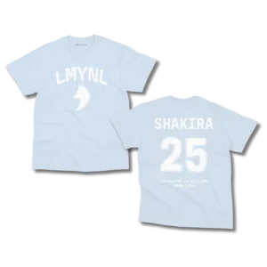 Remera Shakira LMYNL World Tour + 25