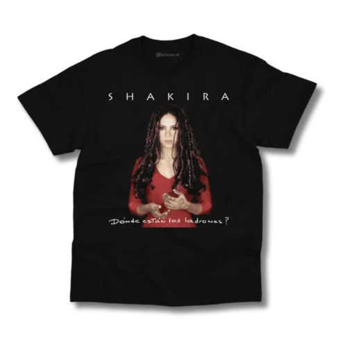 Remera Shakira ¿Dónde están los ladrones? #2