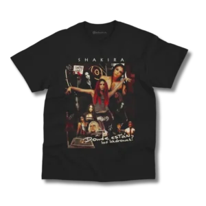 Remera Shakira ¿Dónde están los ladrones?