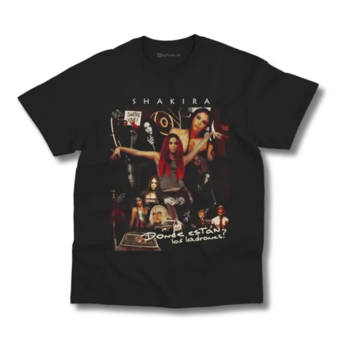 Remera Shakira ¿Dónde están los ladrones? #1