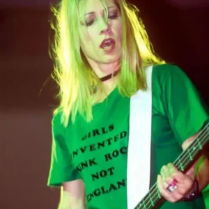 Remera Kim Gordon - Girls Invented Punk Rock Not England
