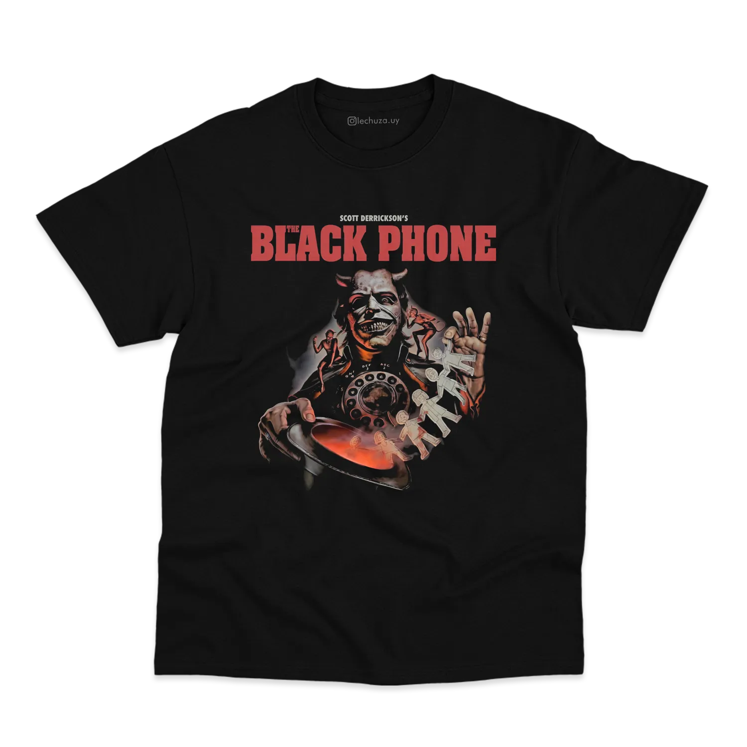 Remera Black Phone