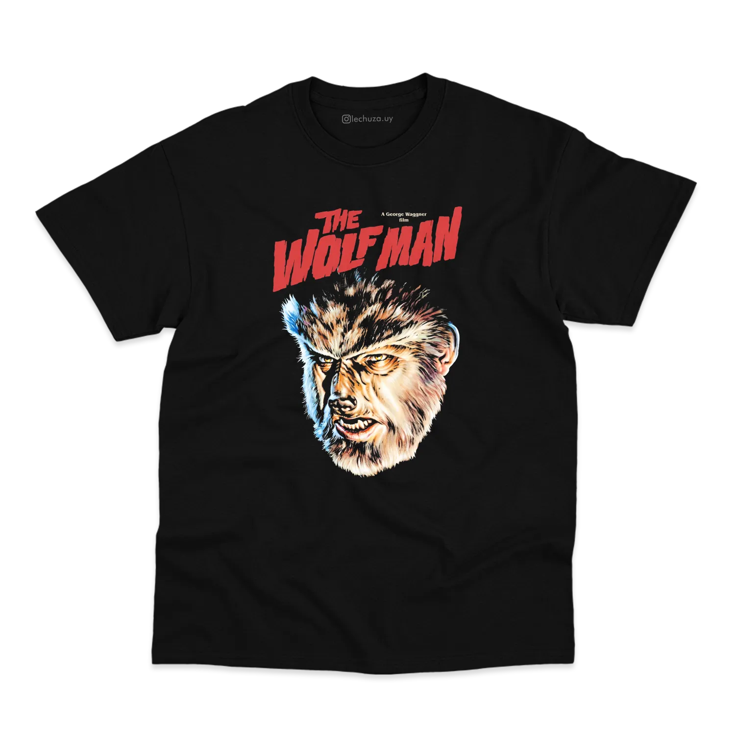 Remera El hombre lobo