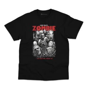 Remera Zombie: noche de pánico