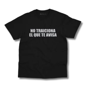 Remera Lali No traiciona el que te avisa