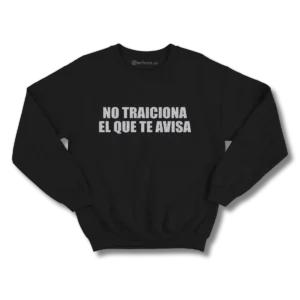 Buzo Lali No traiciona el que te avisa