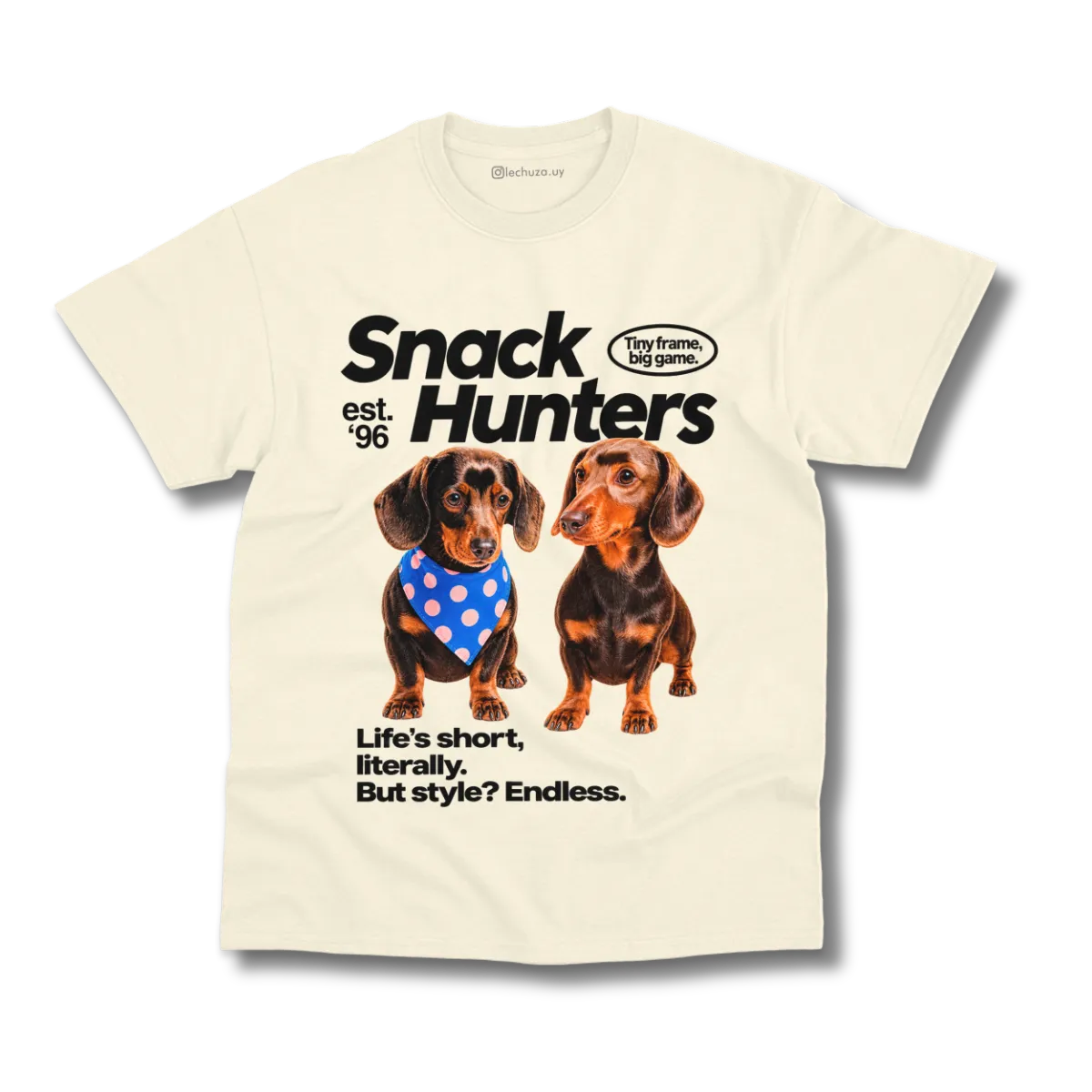 Remera Perro Salchicha | Snack Hunters