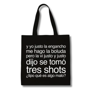 Tote Tres shots Charlotte Caniggia